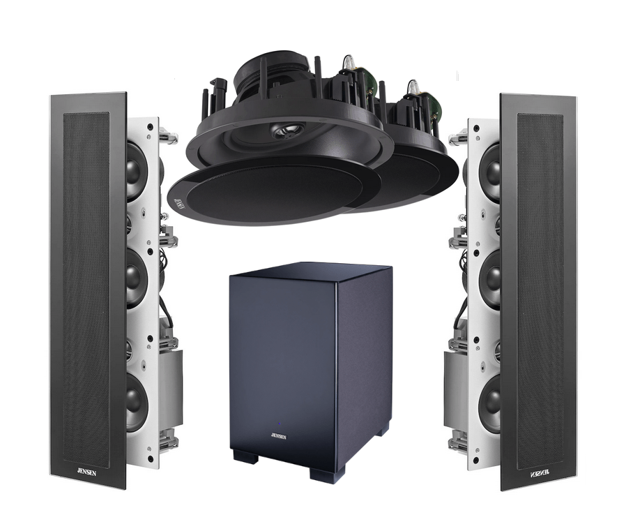 5.1 System Bundle 2 - JENSEN Speakers ()