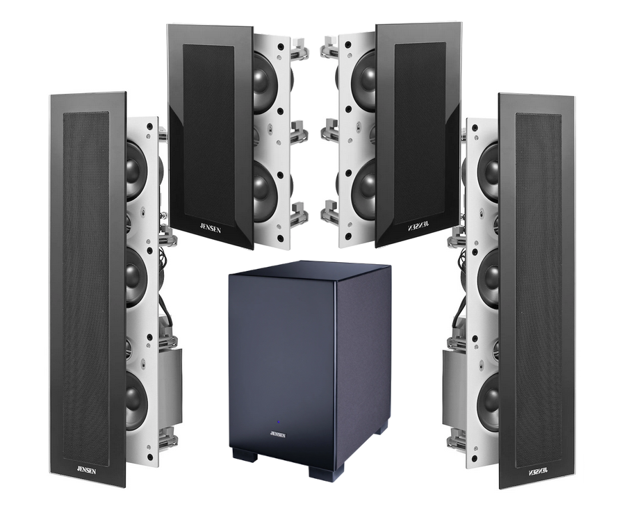 jensen home theatre speakers